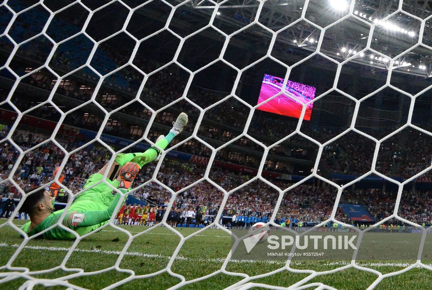Russia World Cup Croatia - Denmark