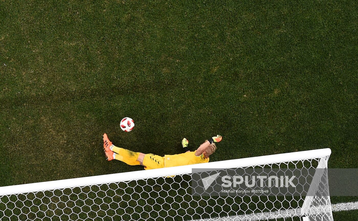 Russia World Cup Croatia - Denmark