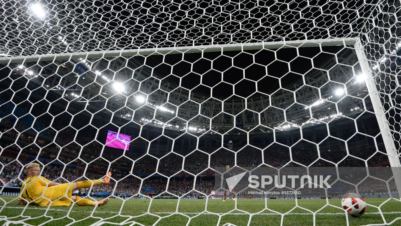 Russia World Cup Croatia - Denmark