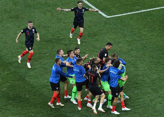 Russia World Cup Croatia - Denmark