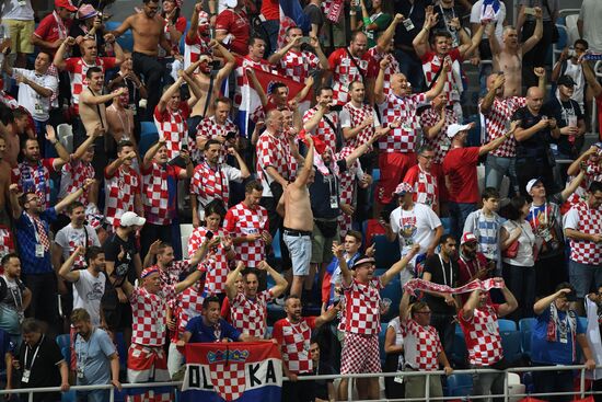 Russia World Cup Croatia - Denmark