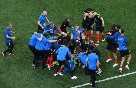 Russia World Cup Croatia - Denmark