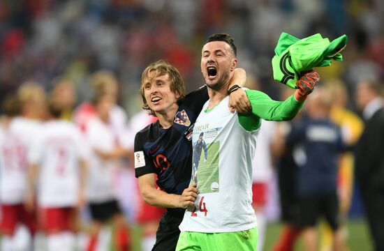 Russia World Cup Croatia - Denmark