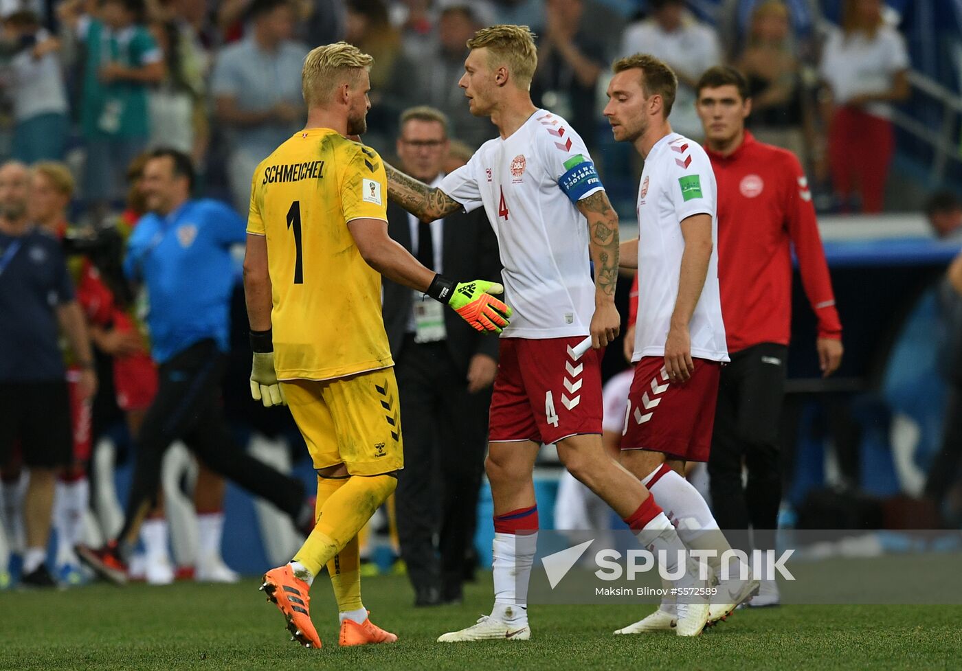 Russia World Cup Croatia - Denmark