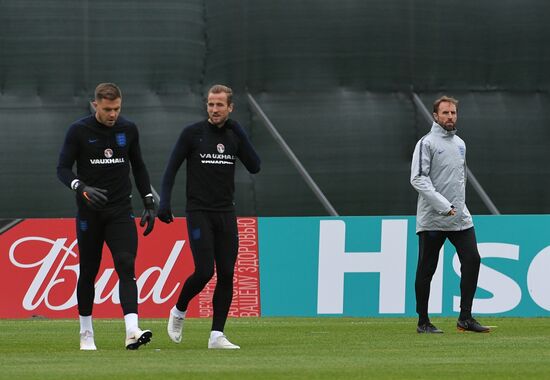 Russia World Cup England Training