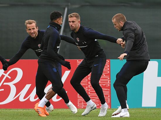 Russia World Cup England Training