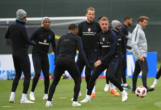 Russia World Cup England Training