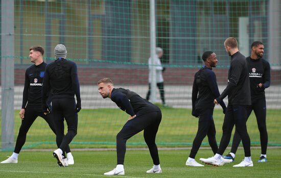 Russia World Cup England Training