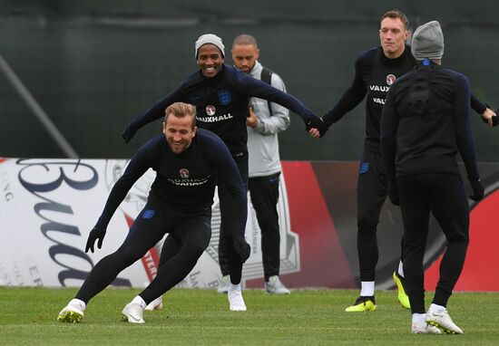 Russia World Cup England Training