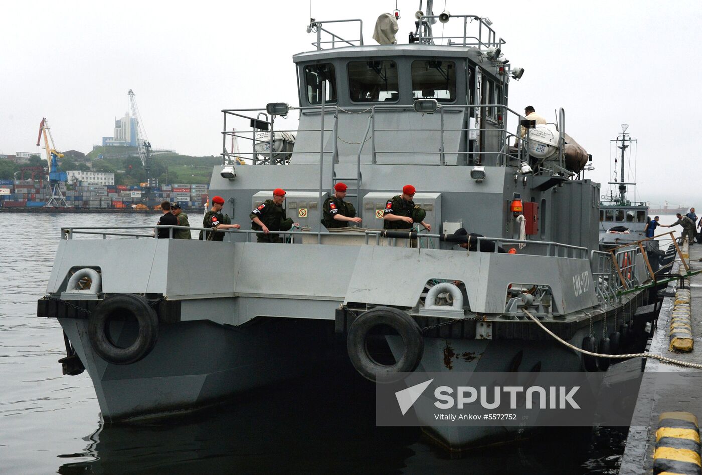 Underwater demining of munitions in Vladivostok's Golden Horn Bay