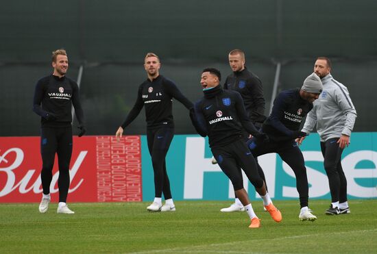 Russia World Cup England Training