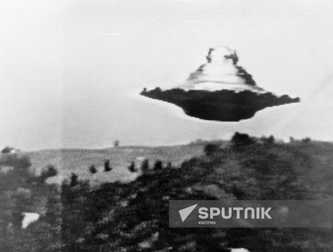 UFO in Swiss Alps