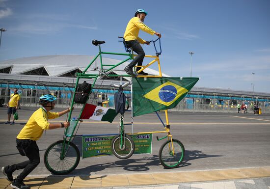 Russia World Cup Brazil - Mexico