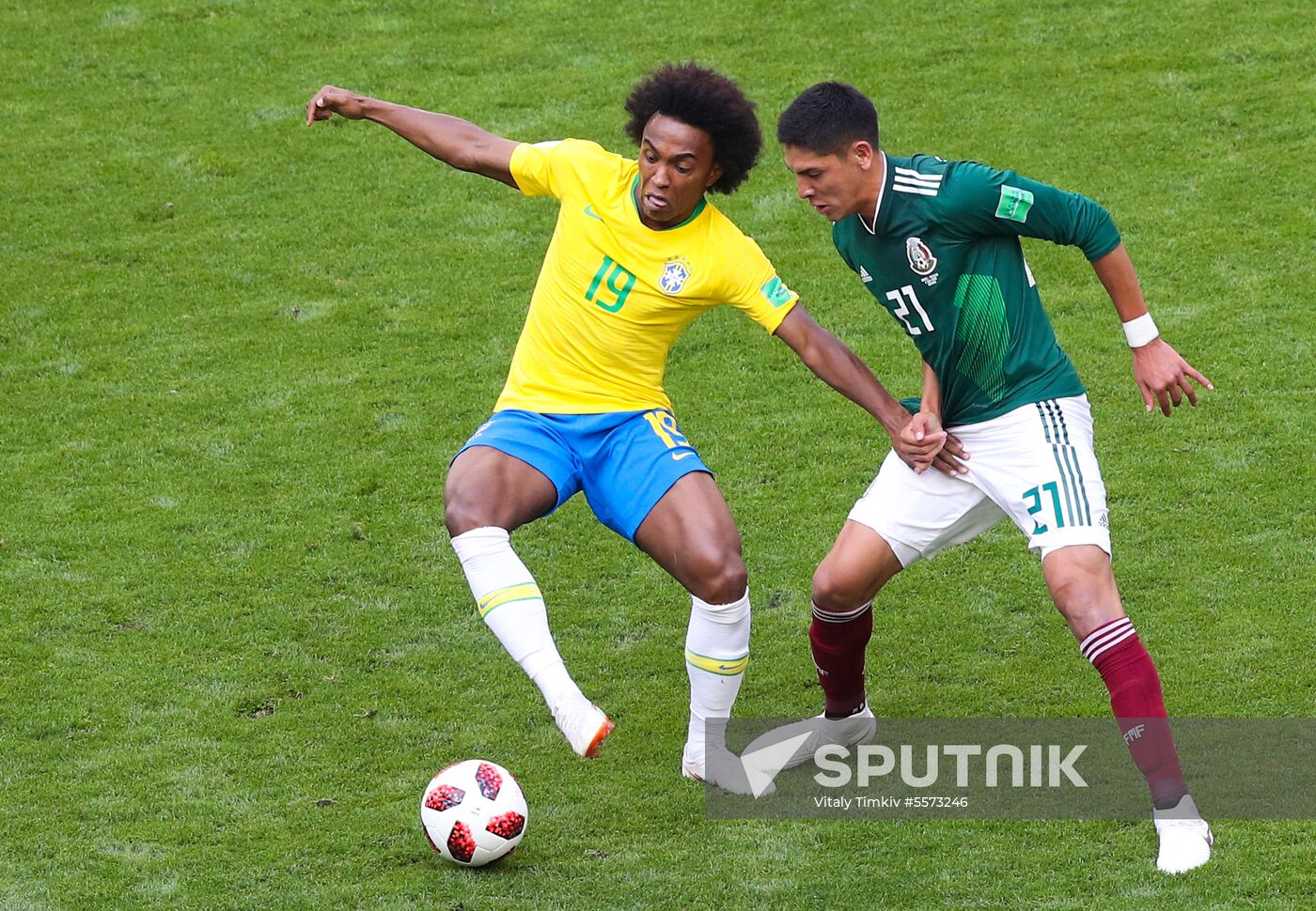 Russia World Cup Brazil - Mexico