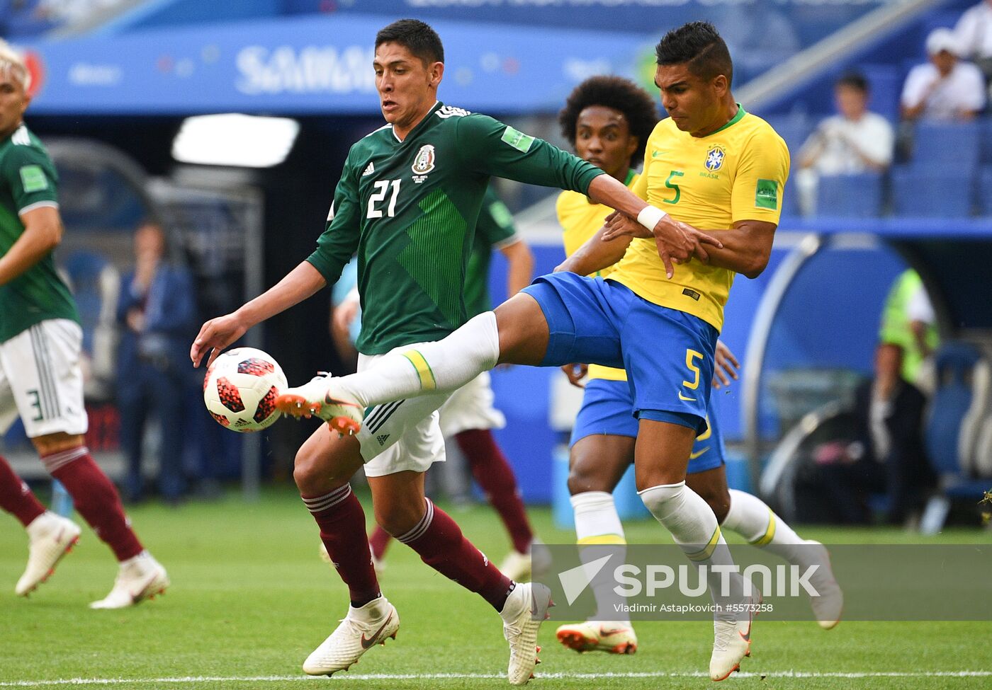 Russia World Cup Brazil - Mexico