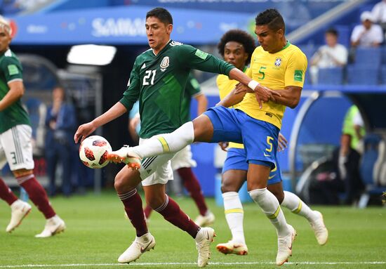 Russia World Cup Brazil - Mexico