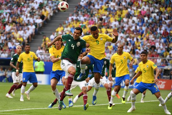 Russia World Cup Brazil - Mexico