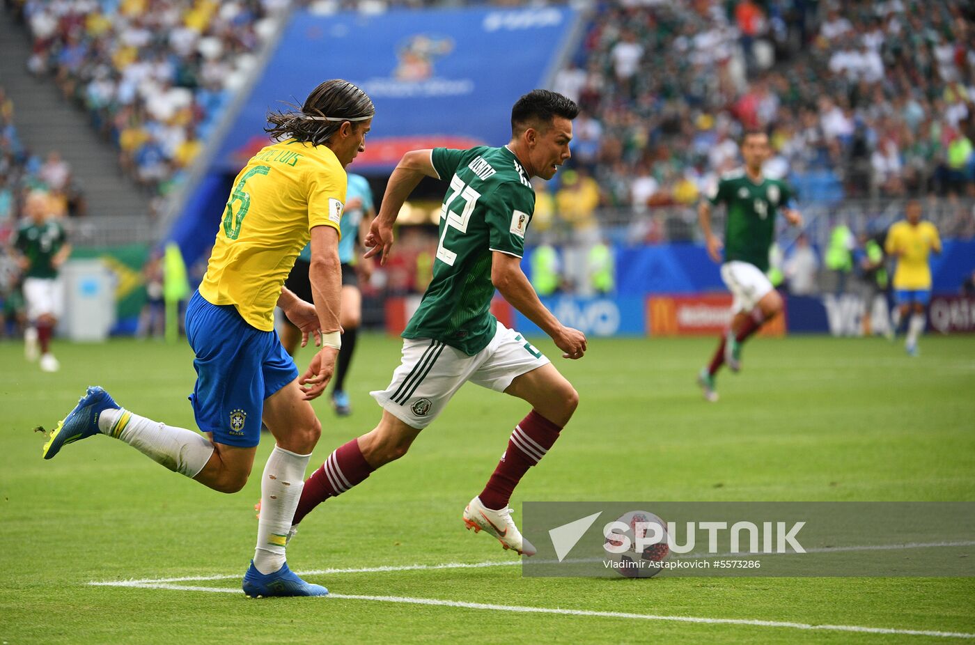 Russia World Cup Brazil - Mexico