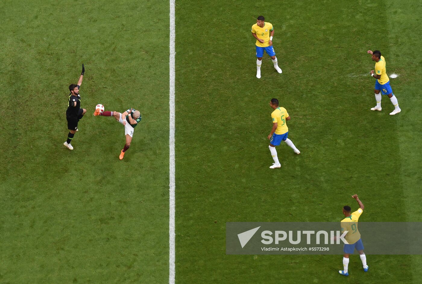 Russia World Cup Brazil - Mexico