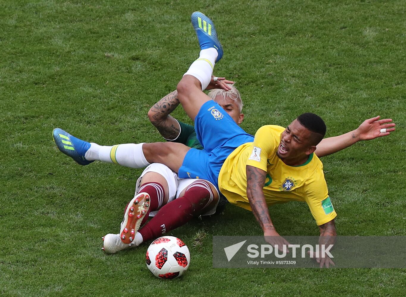 Russia World Cup Brazil - Mexico