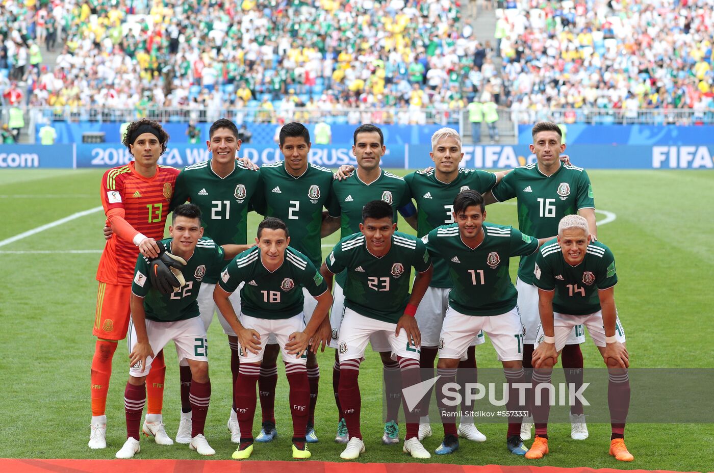 Russia World Cup Brazil - Mexico