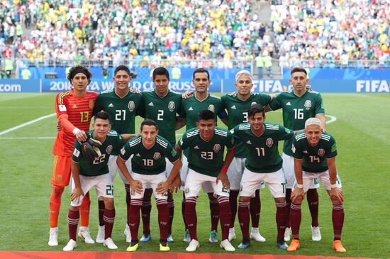 Russia World Cup Brazil - Mexico