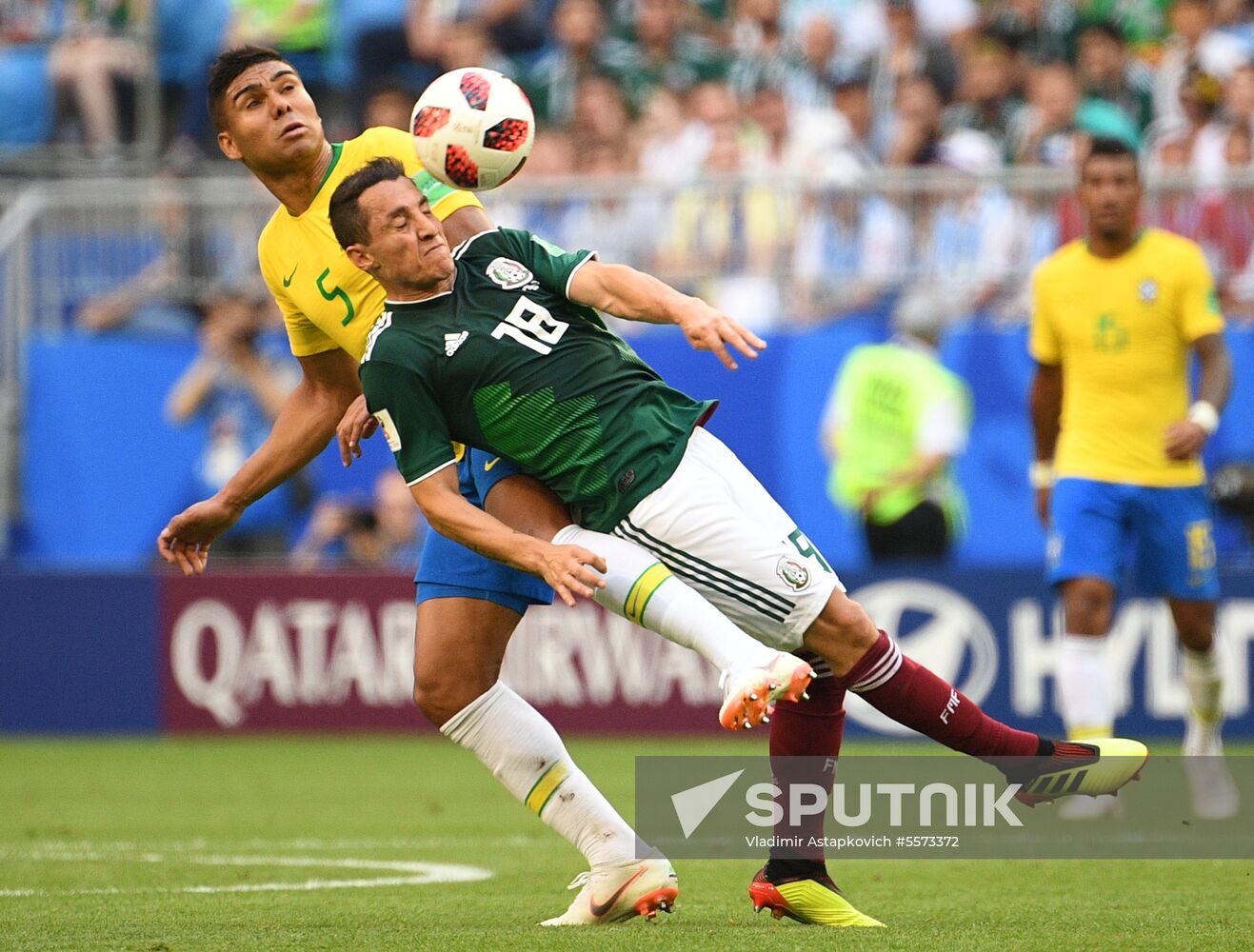 Russia World Cup Brazil - Mexico