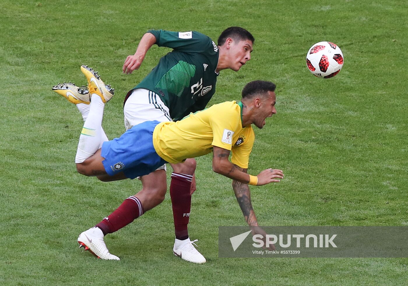 Russia World Cup Brazil - Mexico