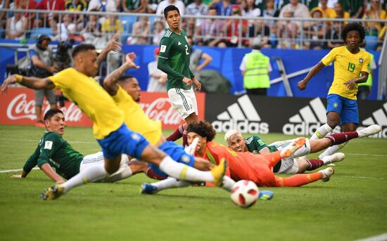 Russia World Cup Brazil - Mexico