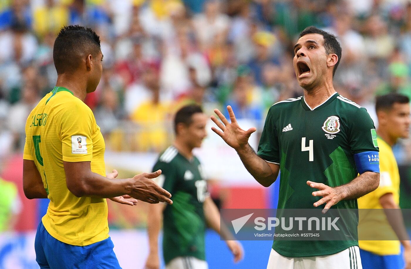 Russia World Cup Brazil - Mexico