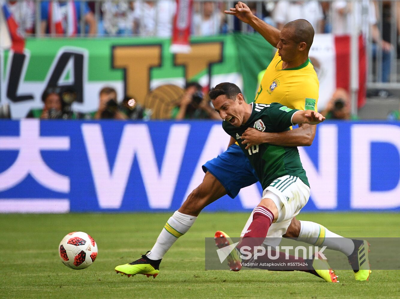 Russia World Cup Brazil - Mexico
