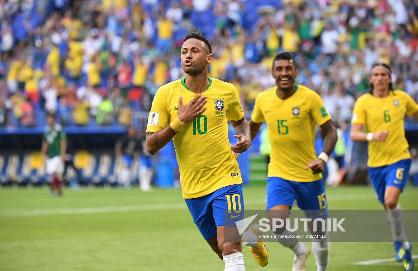 Russia World Cup Brazil - Mexico