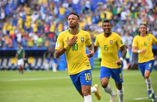 Russia World Cup Brazil - Mexico
