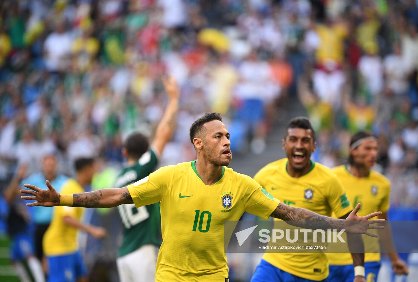 Russia World Cup Brazil - Mexico