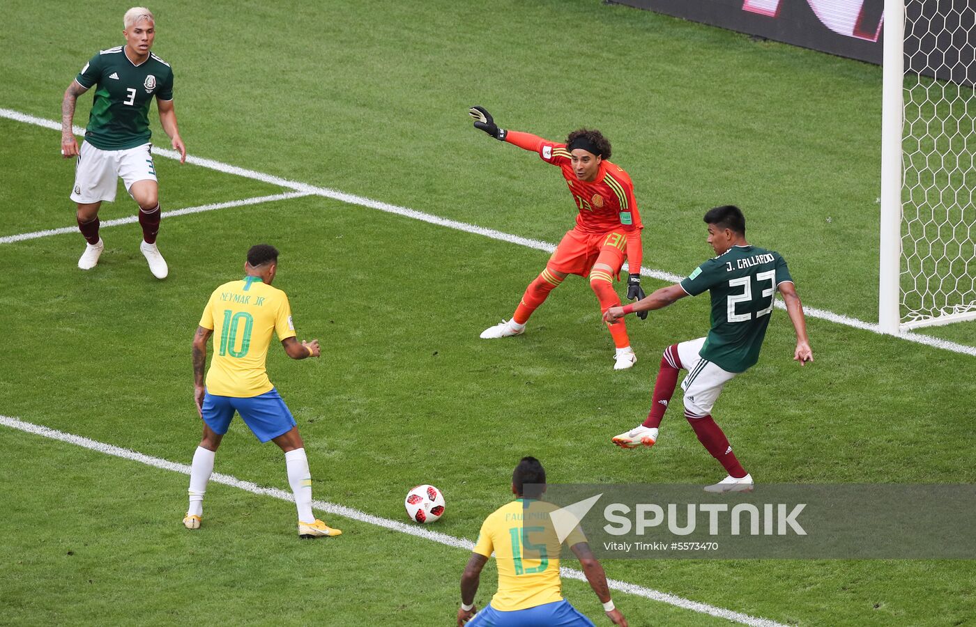 Russia World Cup Brazil - Mexico