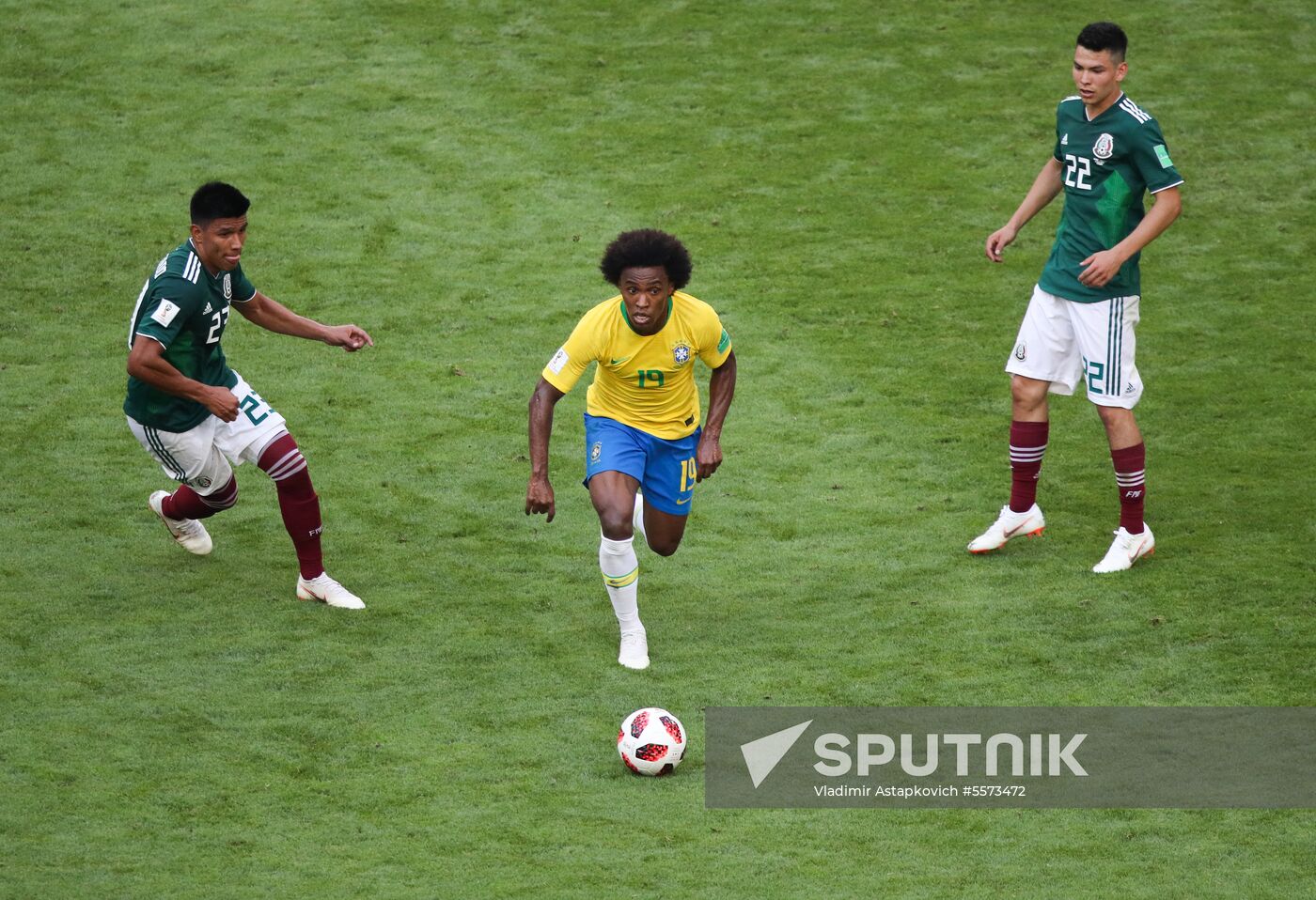Russia World Cup Brazil - Mexico