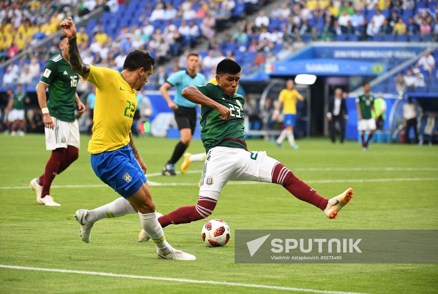 Russia World Cup Brazil - Mexico