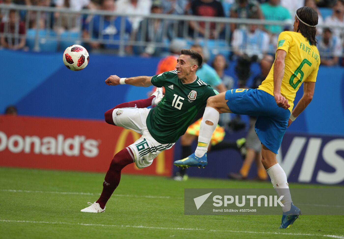 Russia World Cup Brazil - Mexico