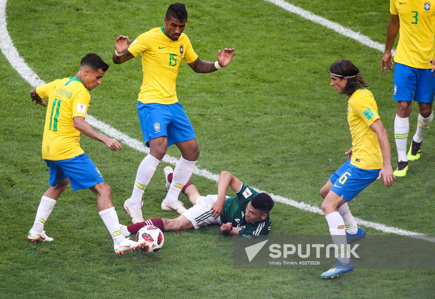 Russia World Cup Brazil - Mexico