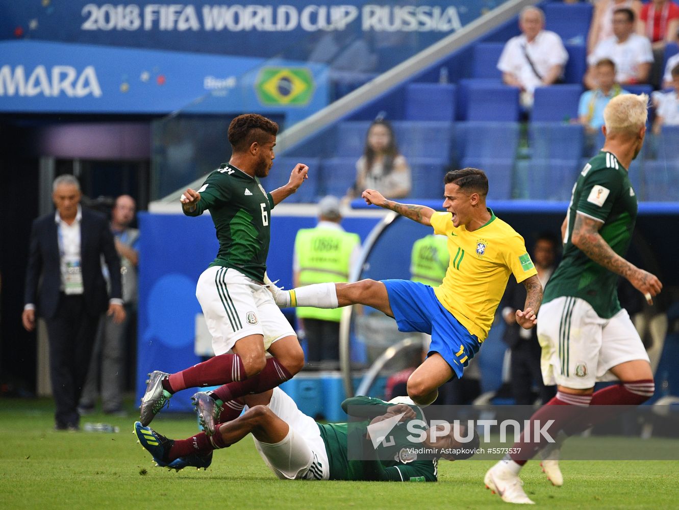 Russia World Cup Brazil - Mexico