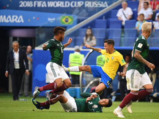 Russia World Cup Brazil - Mexico