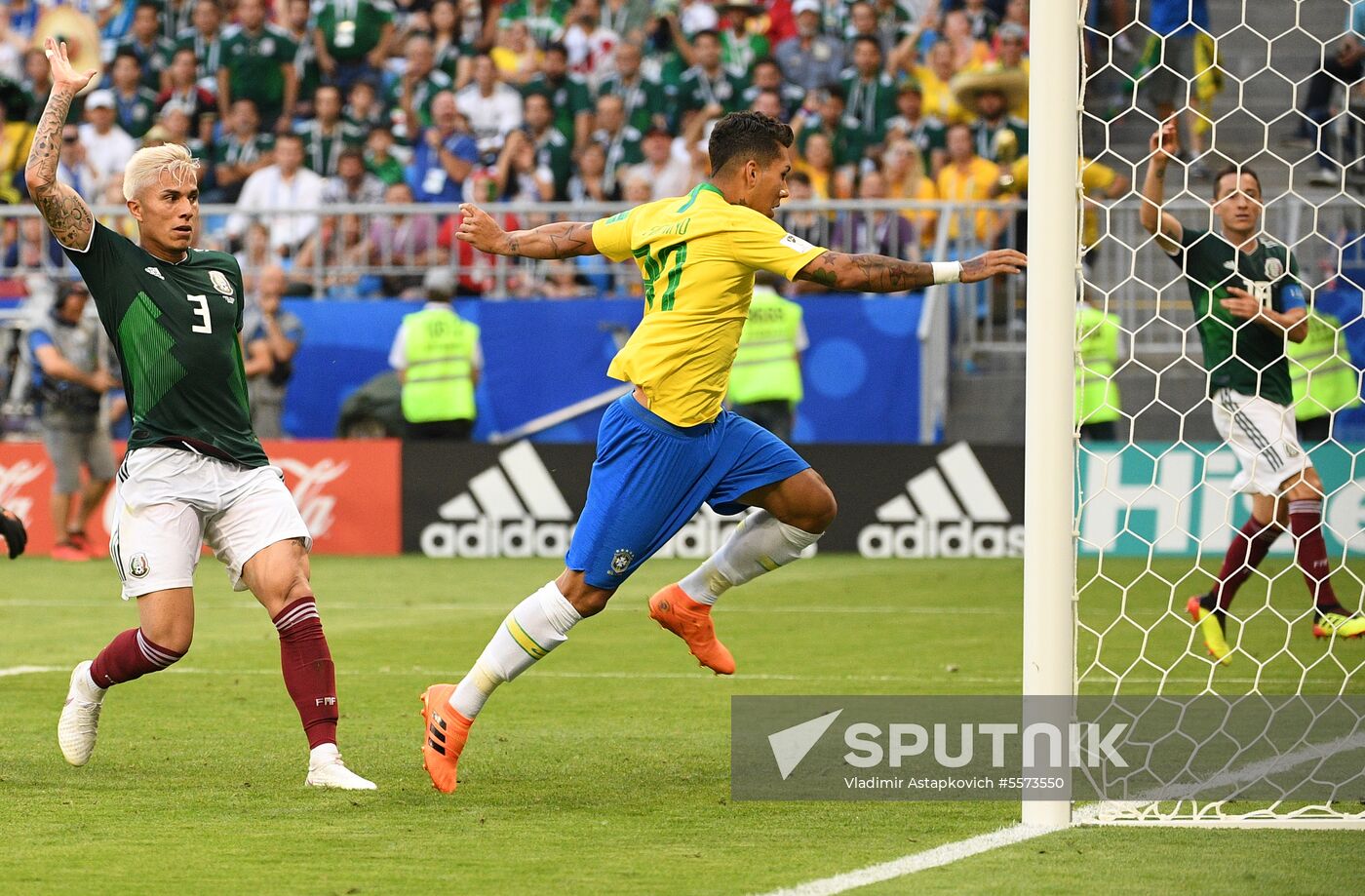 Russia World Cup Brazil - Mexico