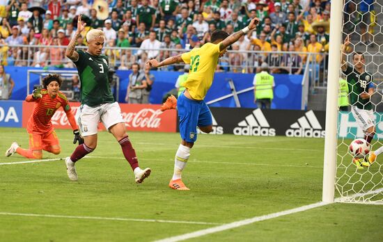 Russia World Cup Brazil - Mexico