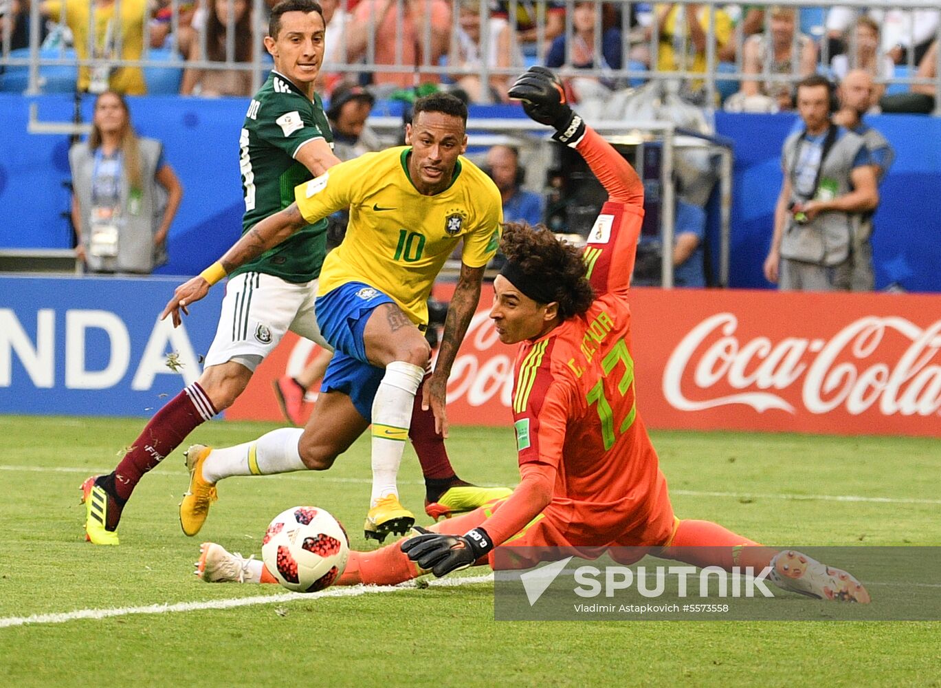 Russia World Cup Brazil - Mexico