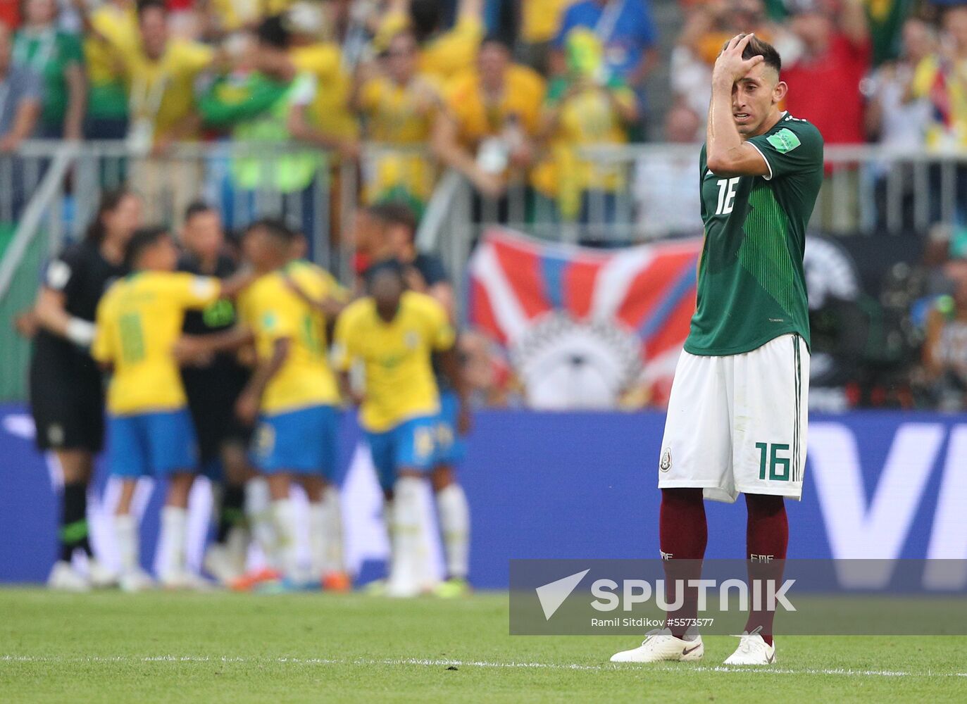 Russia World Cup Brazil - Mexico