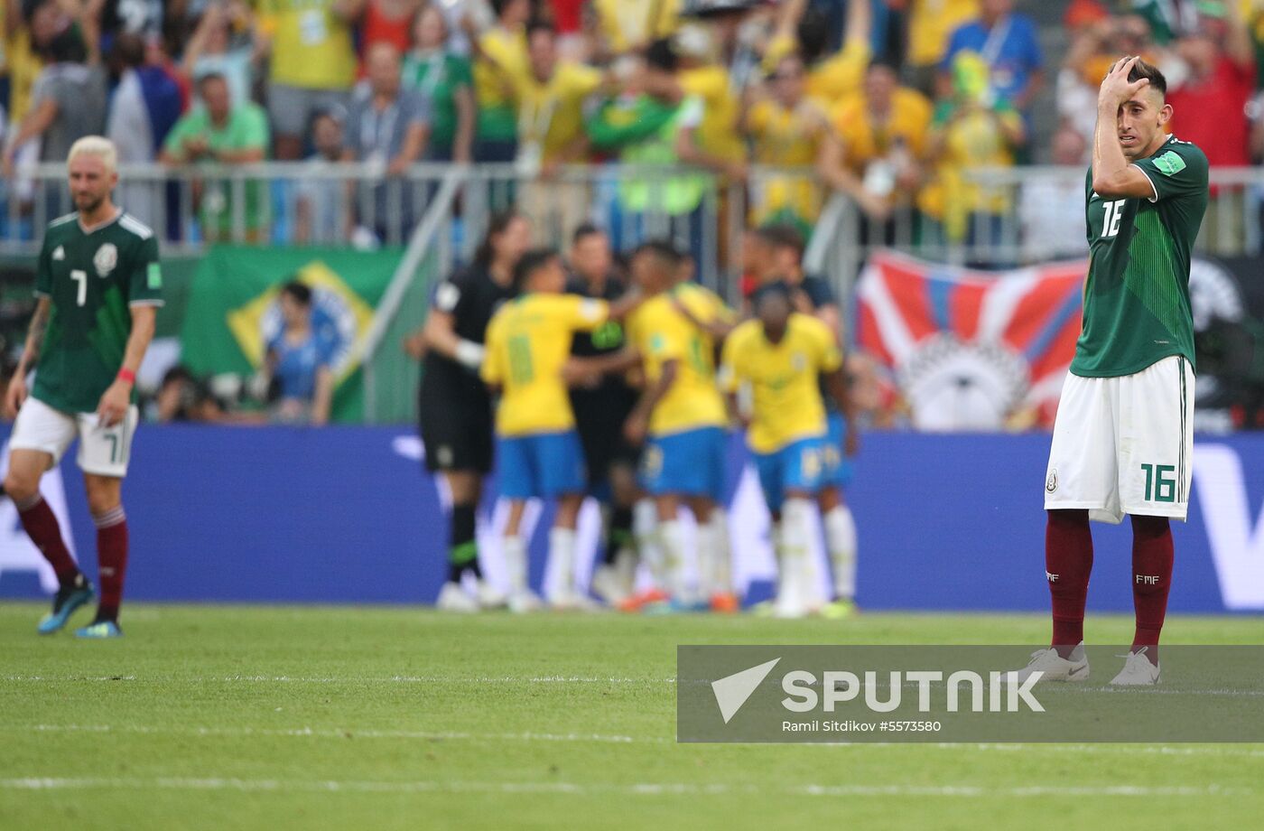 Russia World Cup Brazil - Mexico