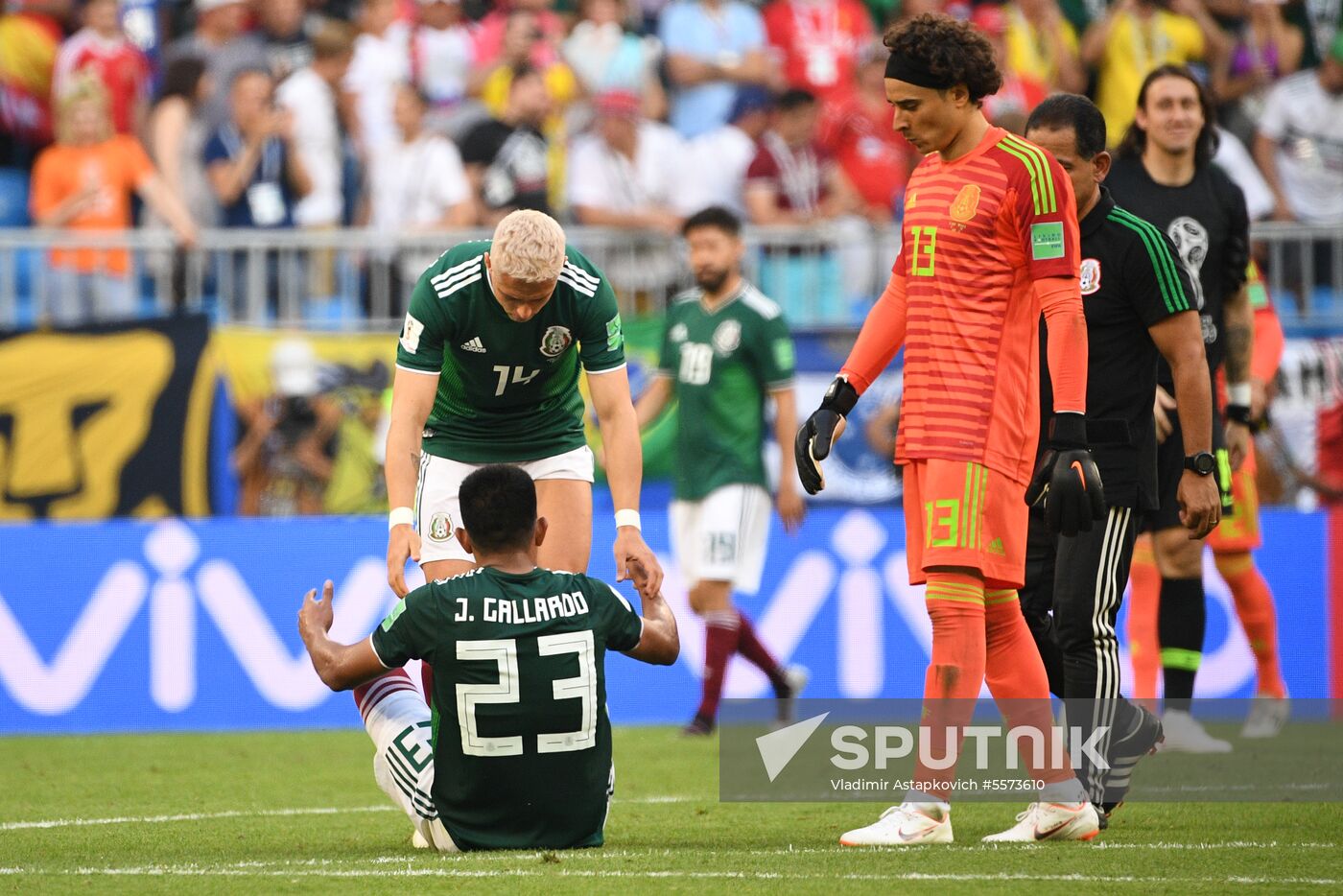 Russia World Cup Brazil - Mexico