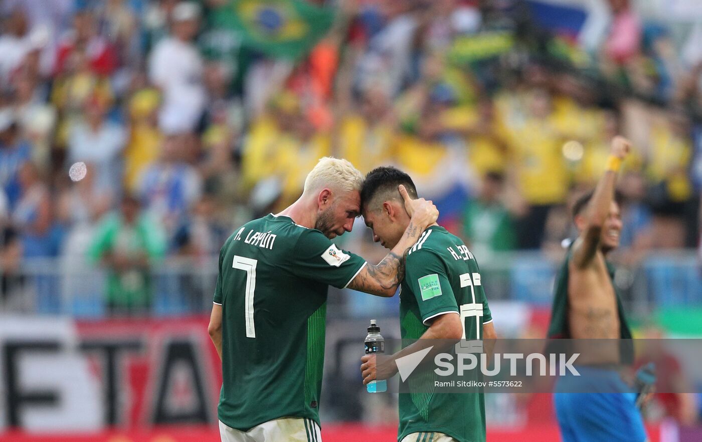 Russia World Cup Brazil - Mexico