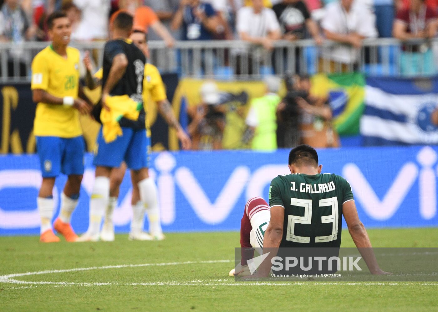 Russia World Cup Brazil - Mexico