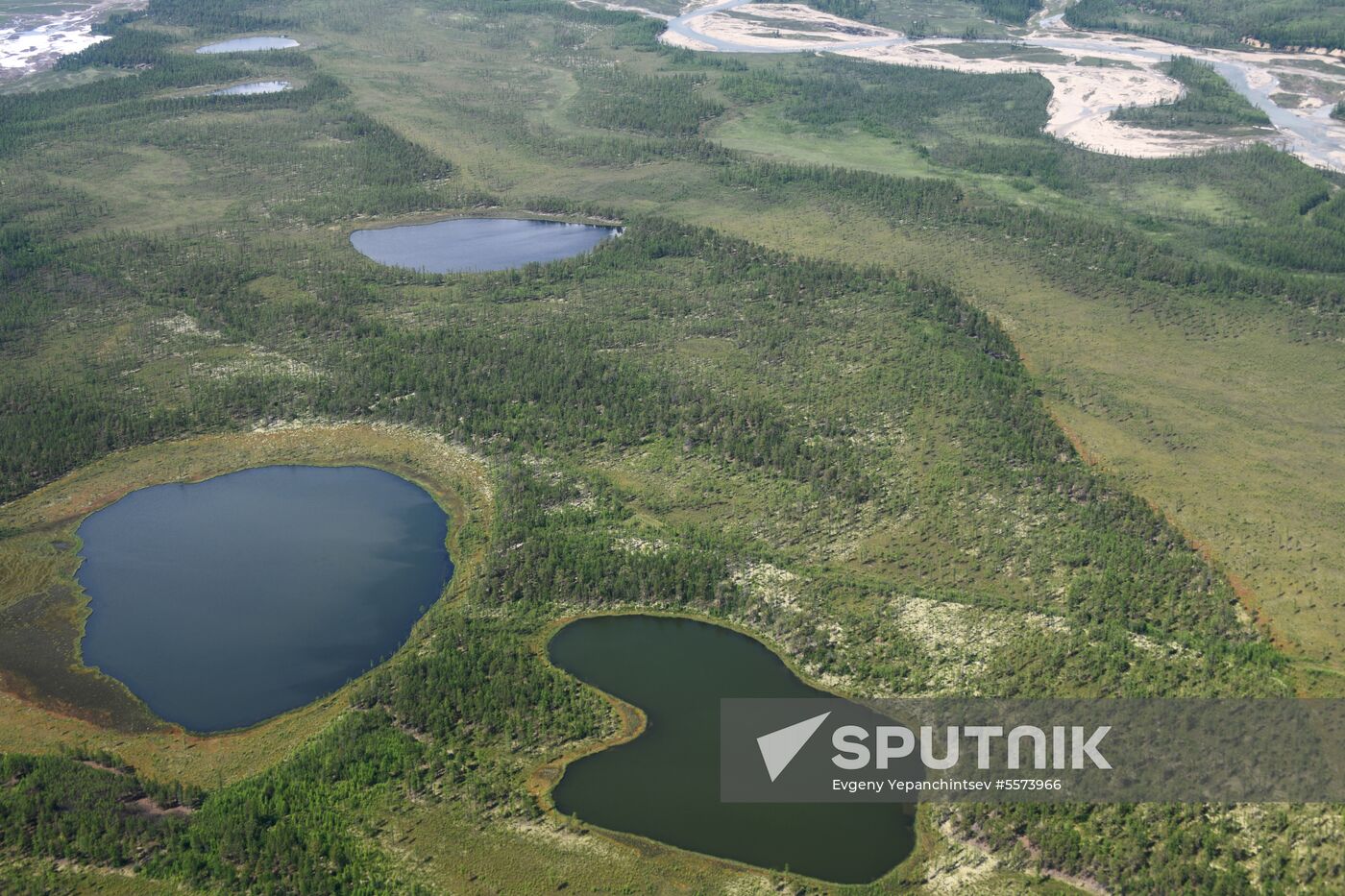 Charskie Peski desert in Trans-Baikal Territory